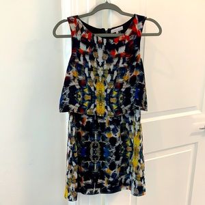 Fun geometric pattern dress